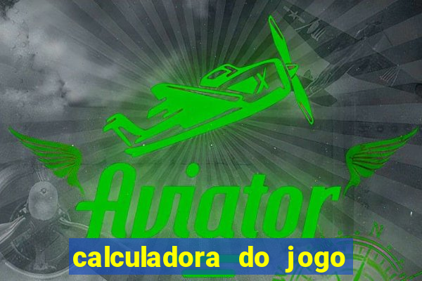 calculadora do jogo do bicho